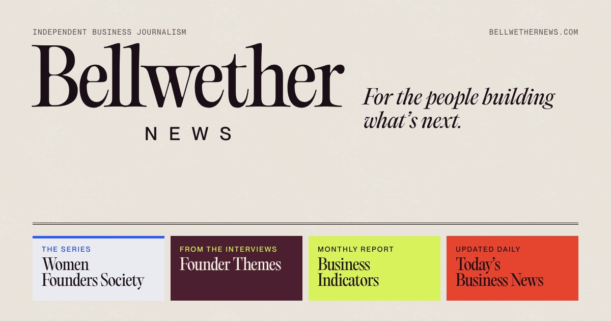 Bellwether | Founder interviews and business stories for the people ...